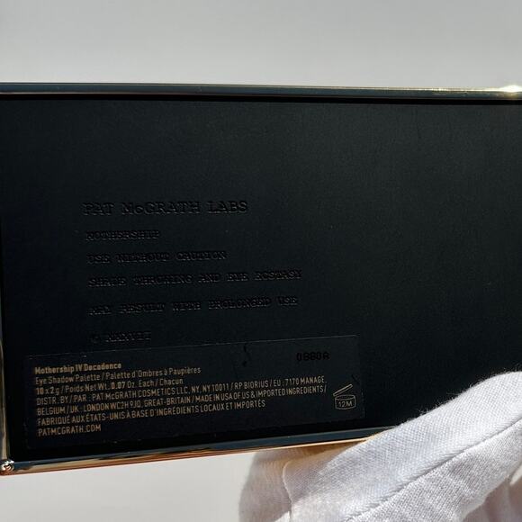 Pat McGrath Labs Mothership IV Four #4 Decadence Eyeshadow Palette Gold Version - Picture 15 of 16